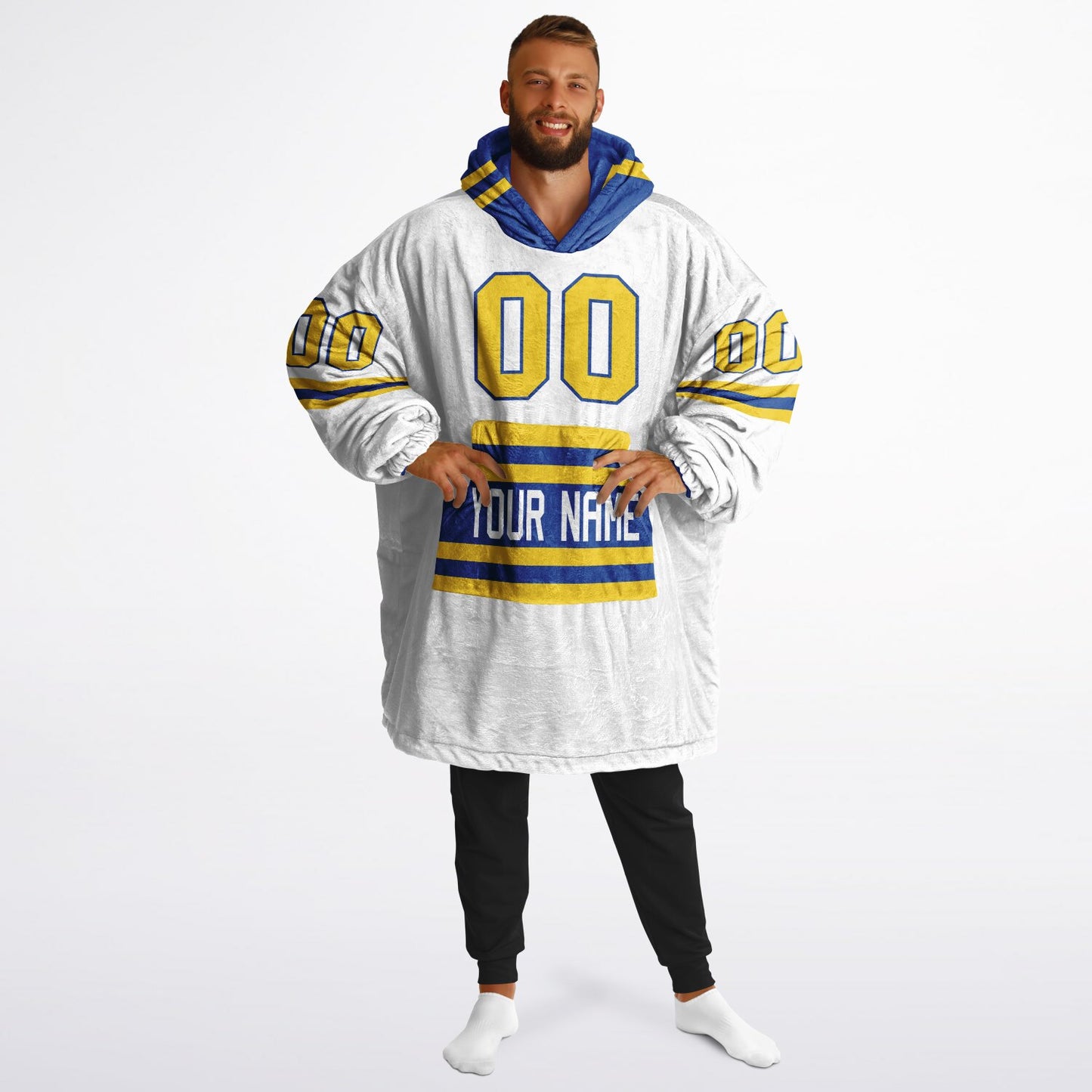 Blue/Yellow Superfan Reversible