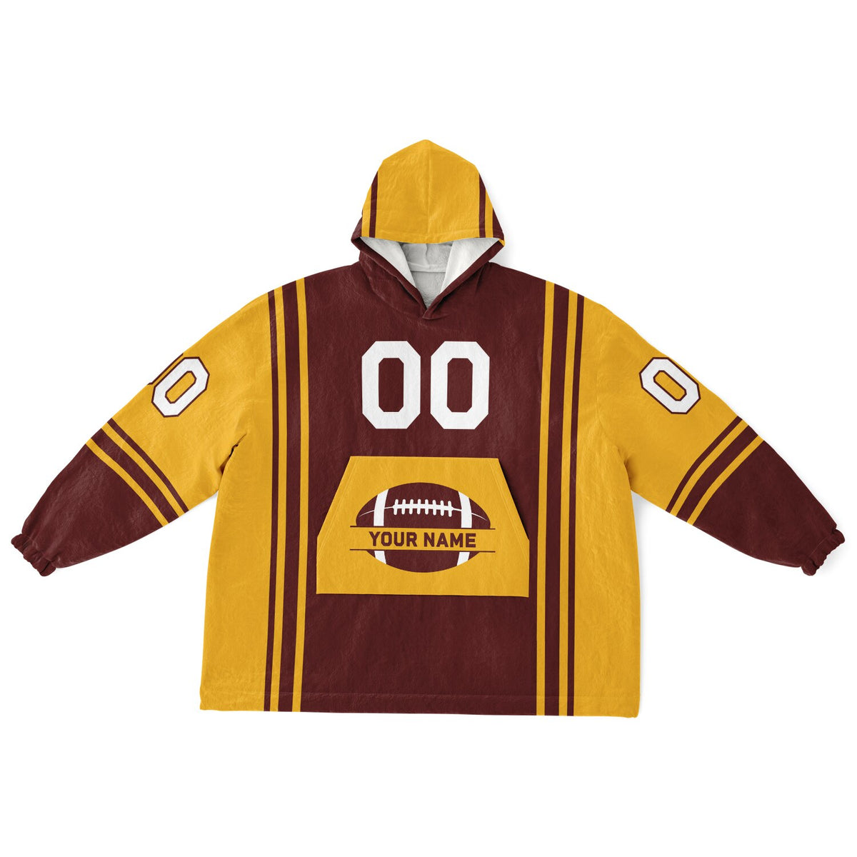 Burgundy/Gold Bold