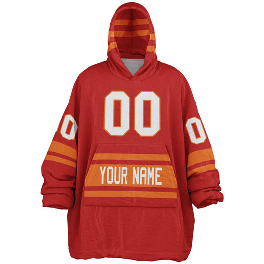 Red/Orange Superfan Reversible