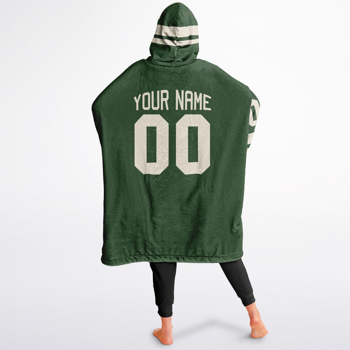 Forest Green & Cream Superfan Reversible