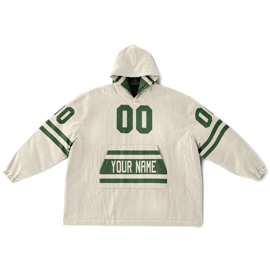 Forest Green & Cream Superfan Reversible