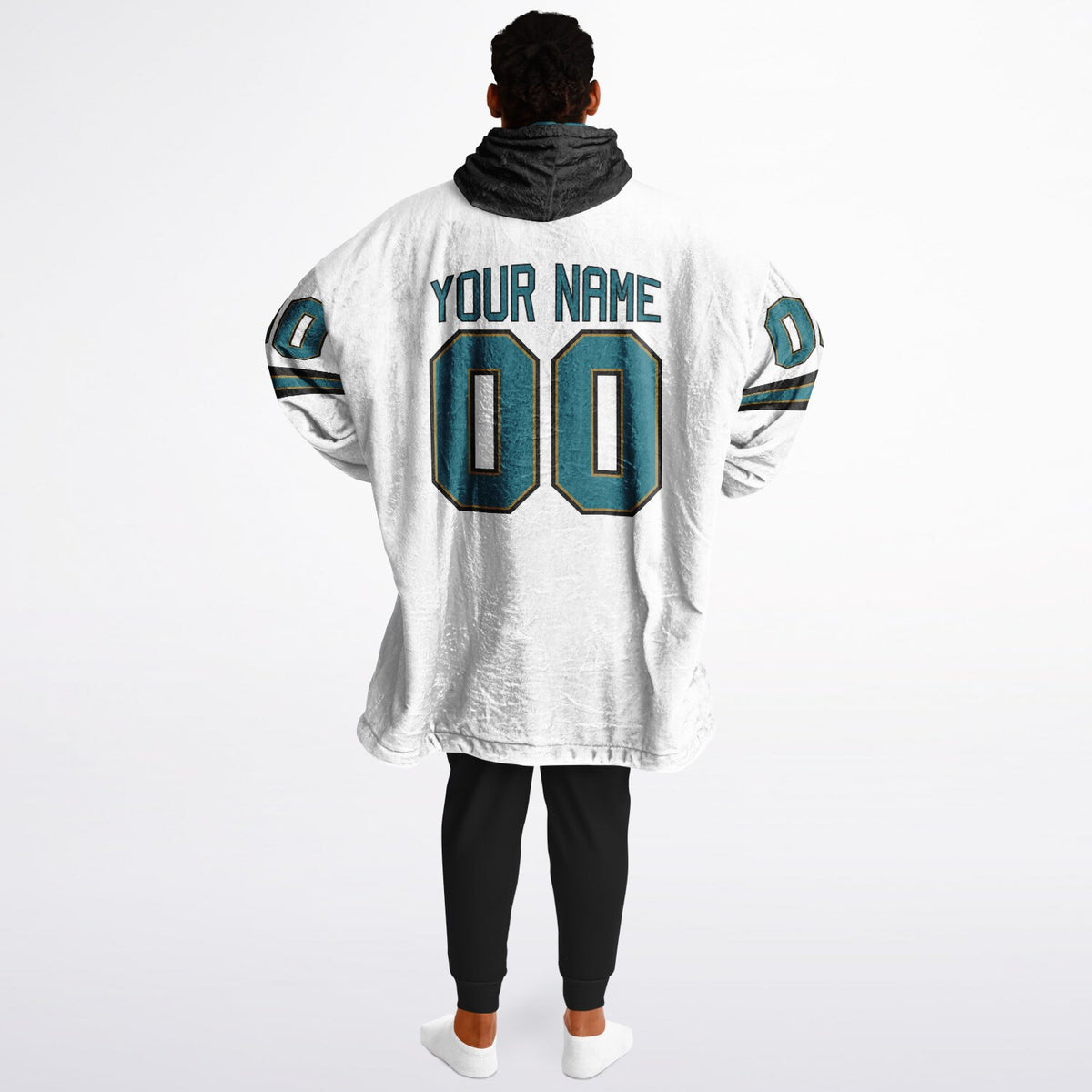 Teal/Black/Gold Superfan Reversible