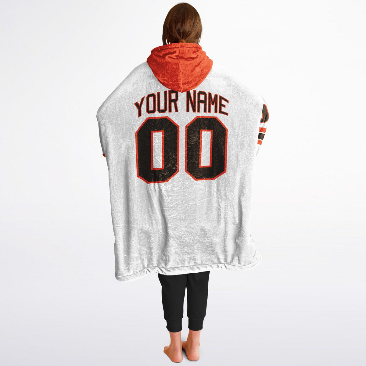 Brown/Orange/White Superfan Reversible