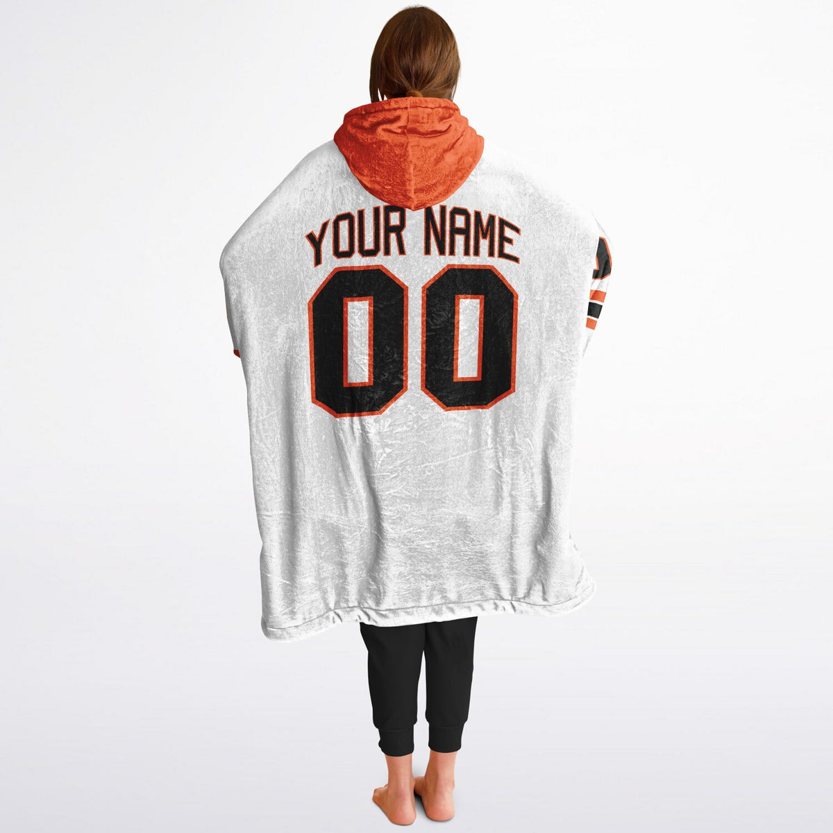 Black/Orange/White Superfan Reversible