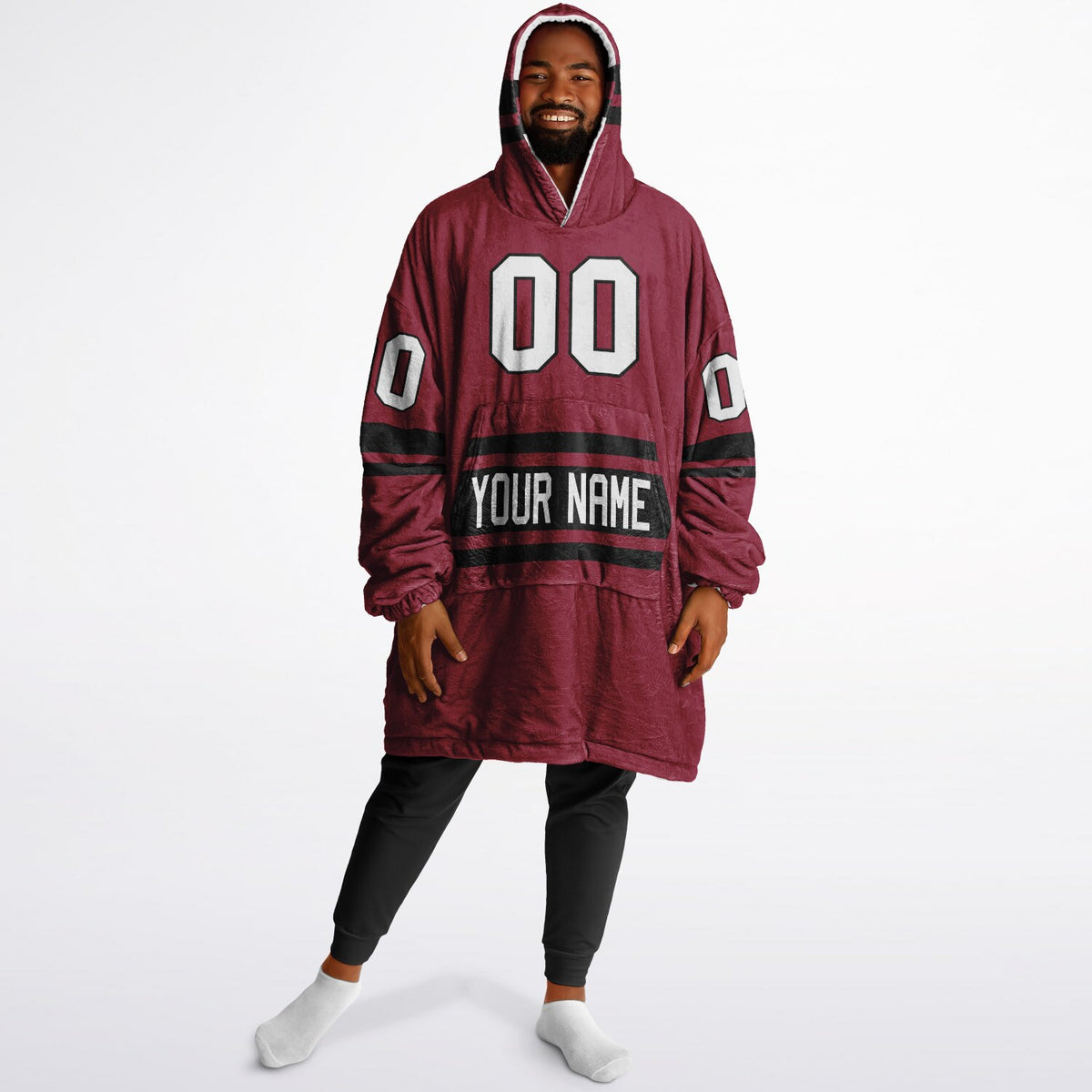 Crimson & Black Superfan Reversible