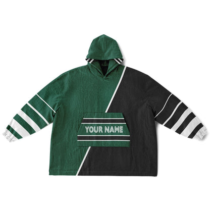 Green/Black/White Everyday Reversible