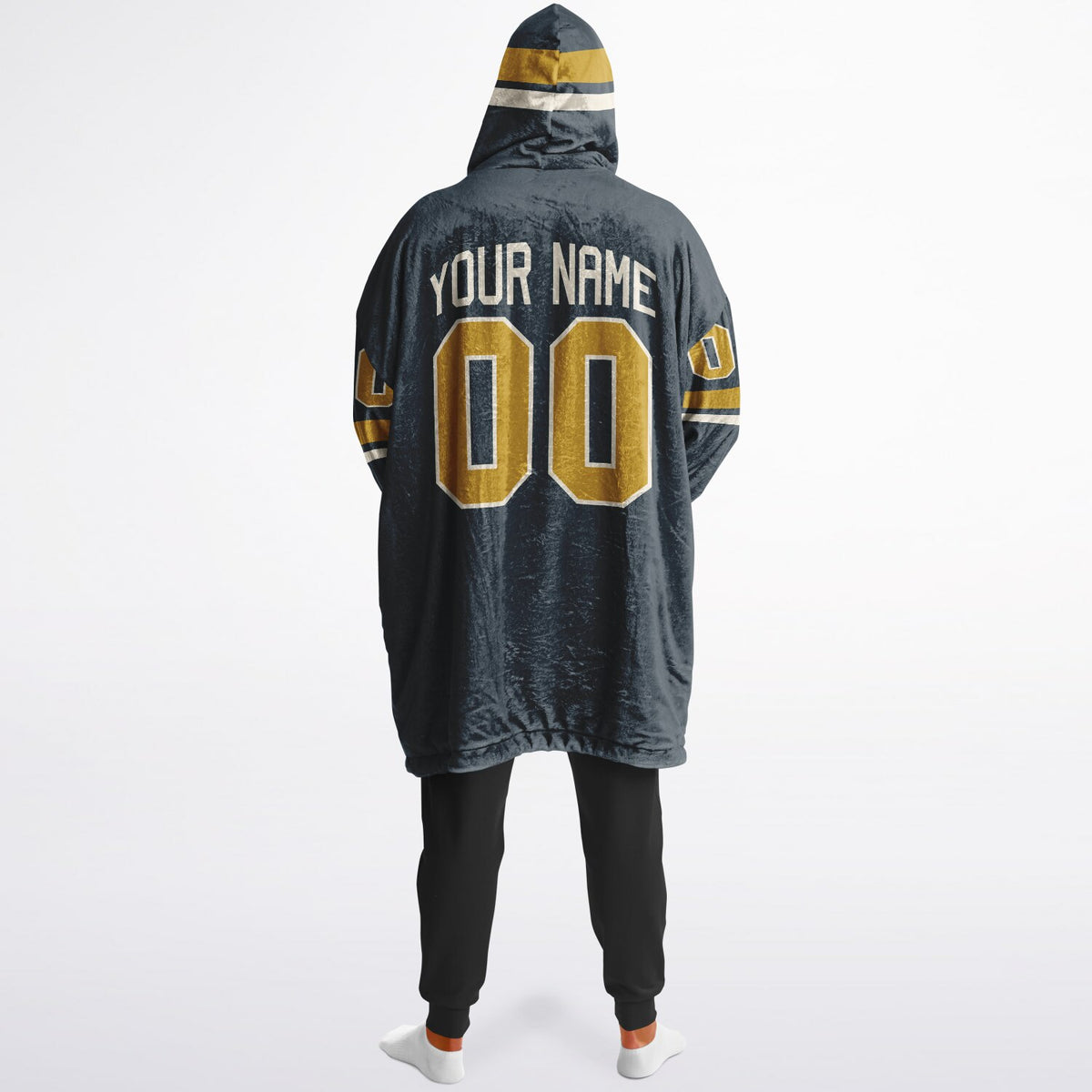 Charcoal Mustard Cream Superfan Reversible