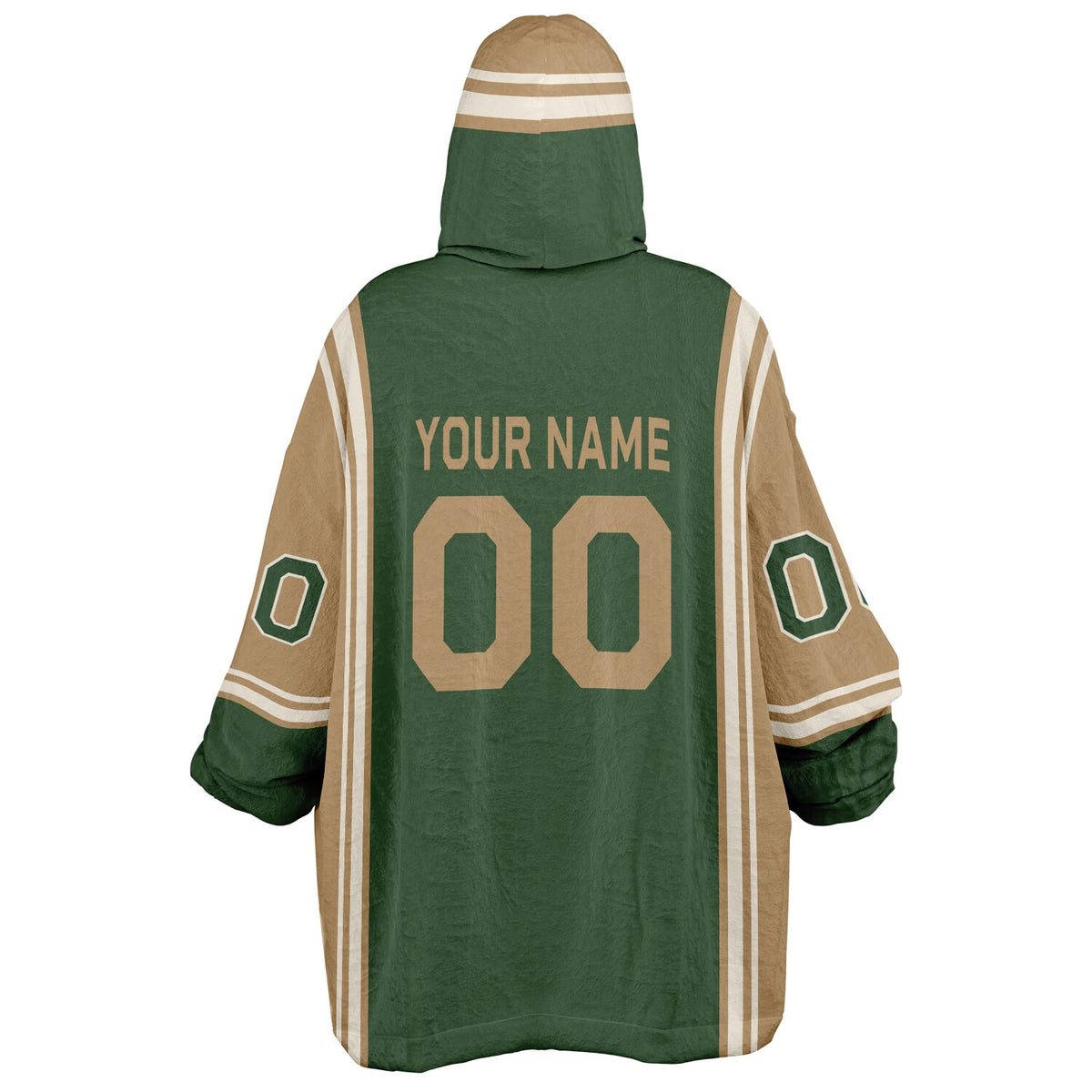 Forest Green Cream Camel Bold