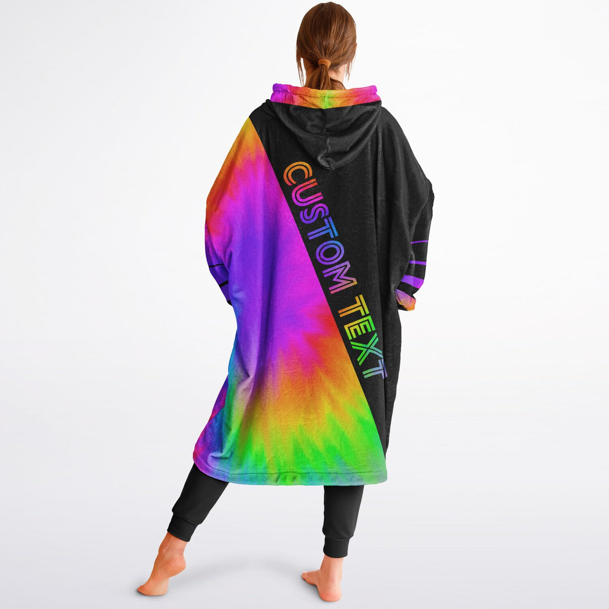 Black & Tie Dye Split Decision
