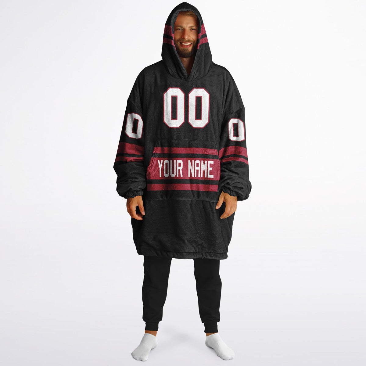 Black/Red Superfan Reversible