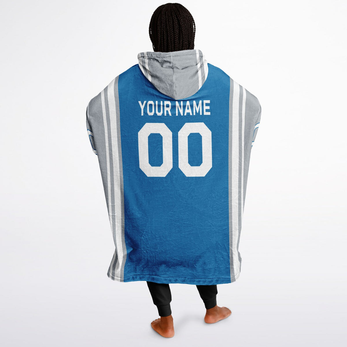 Blue/Silver/White Bold