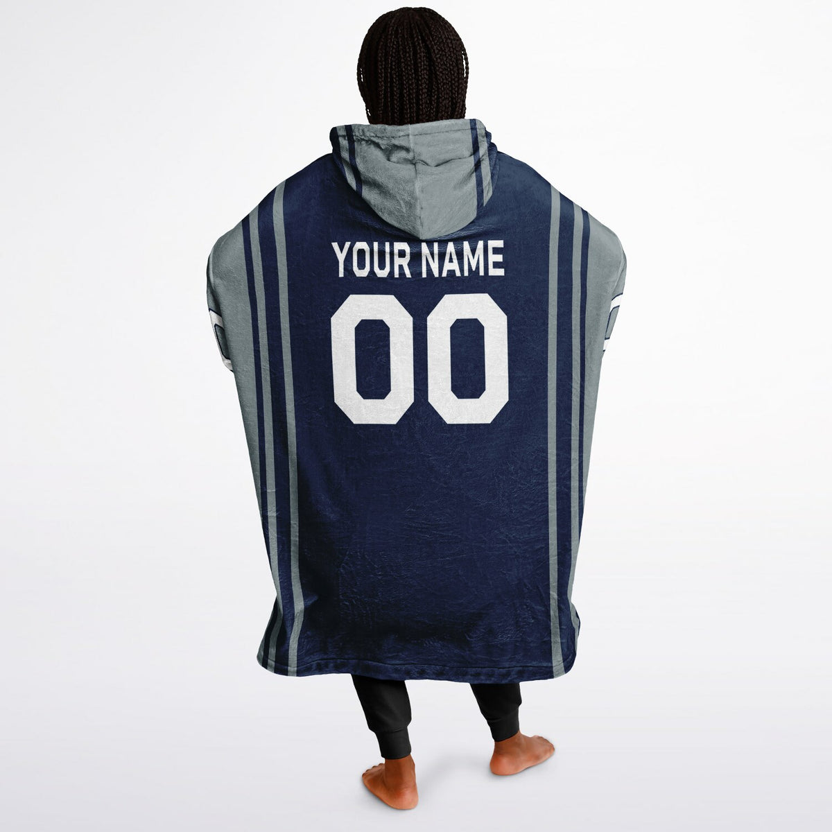 Navy/Silver Bold