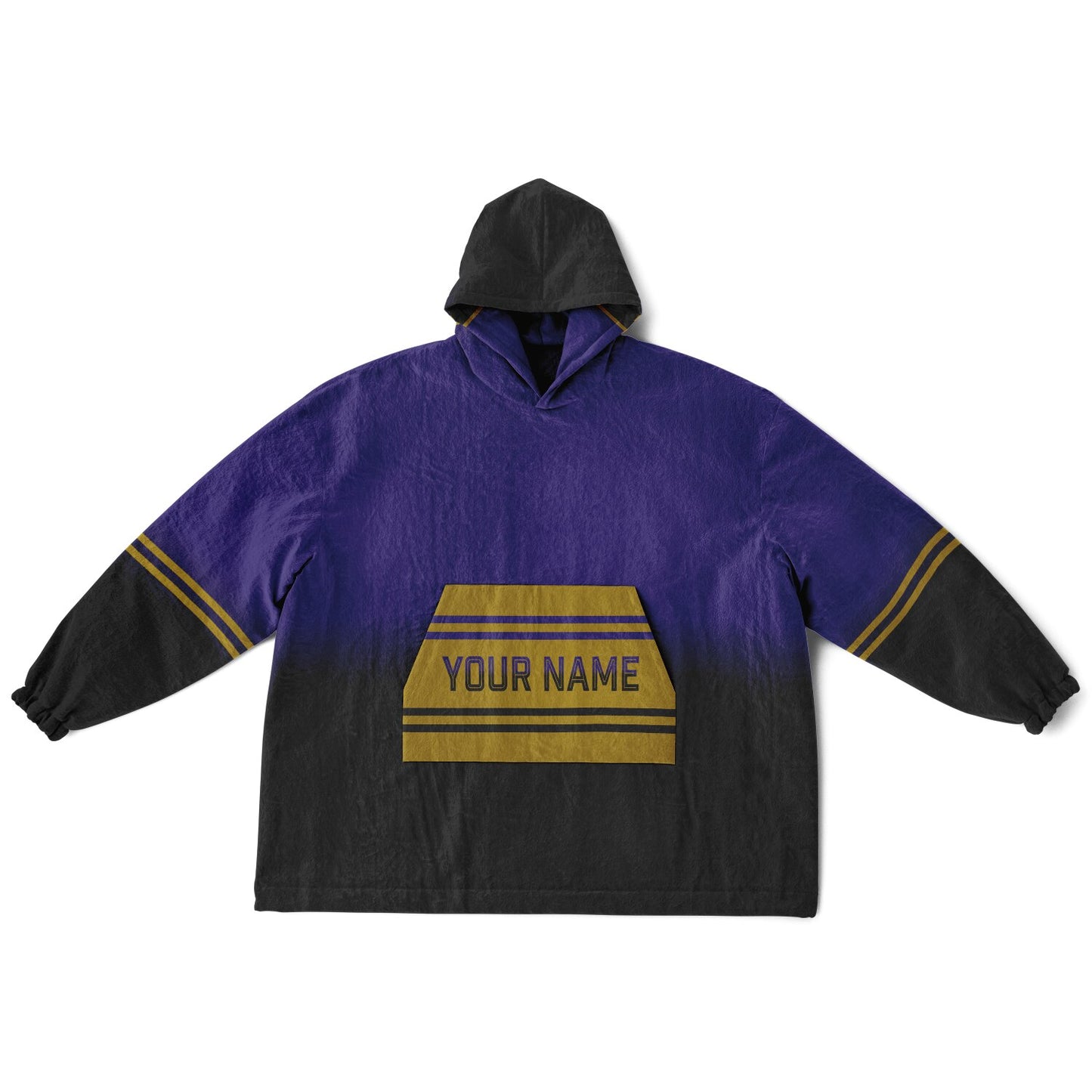 Purple/Black/Metallic Gold Everyday Reversible