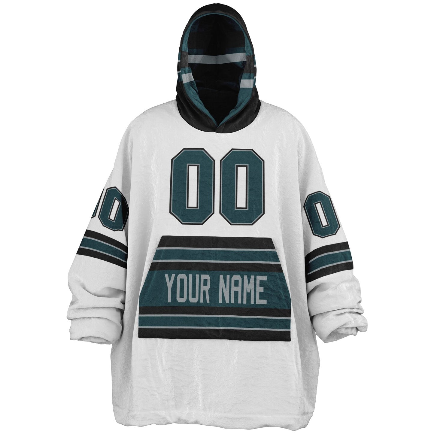 Midnight Green/Black/Silver Superfan Reversible