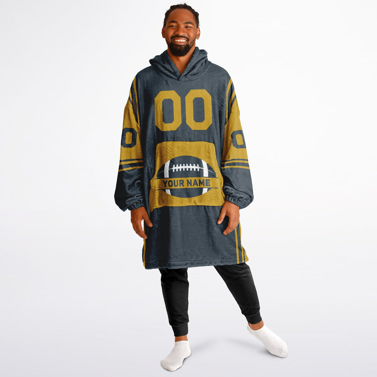 Charcoal & Mustard Bold