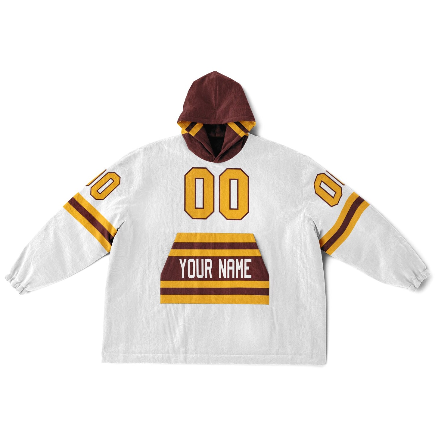 Burgundy/Gold Superfan Reversible
