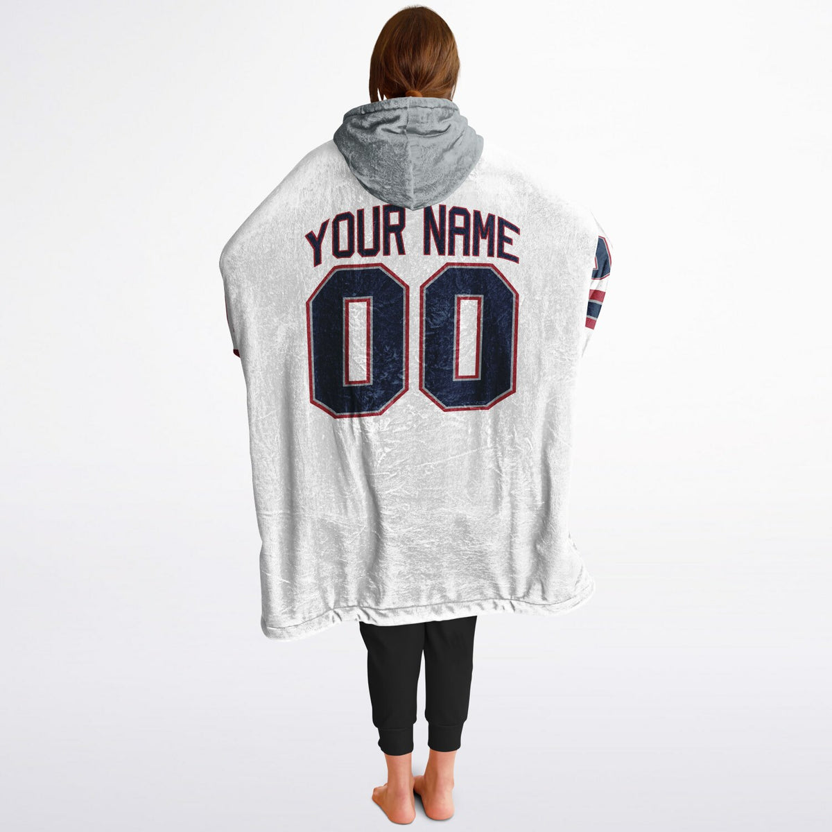 Navy/Red/Silver Superfan Reversible