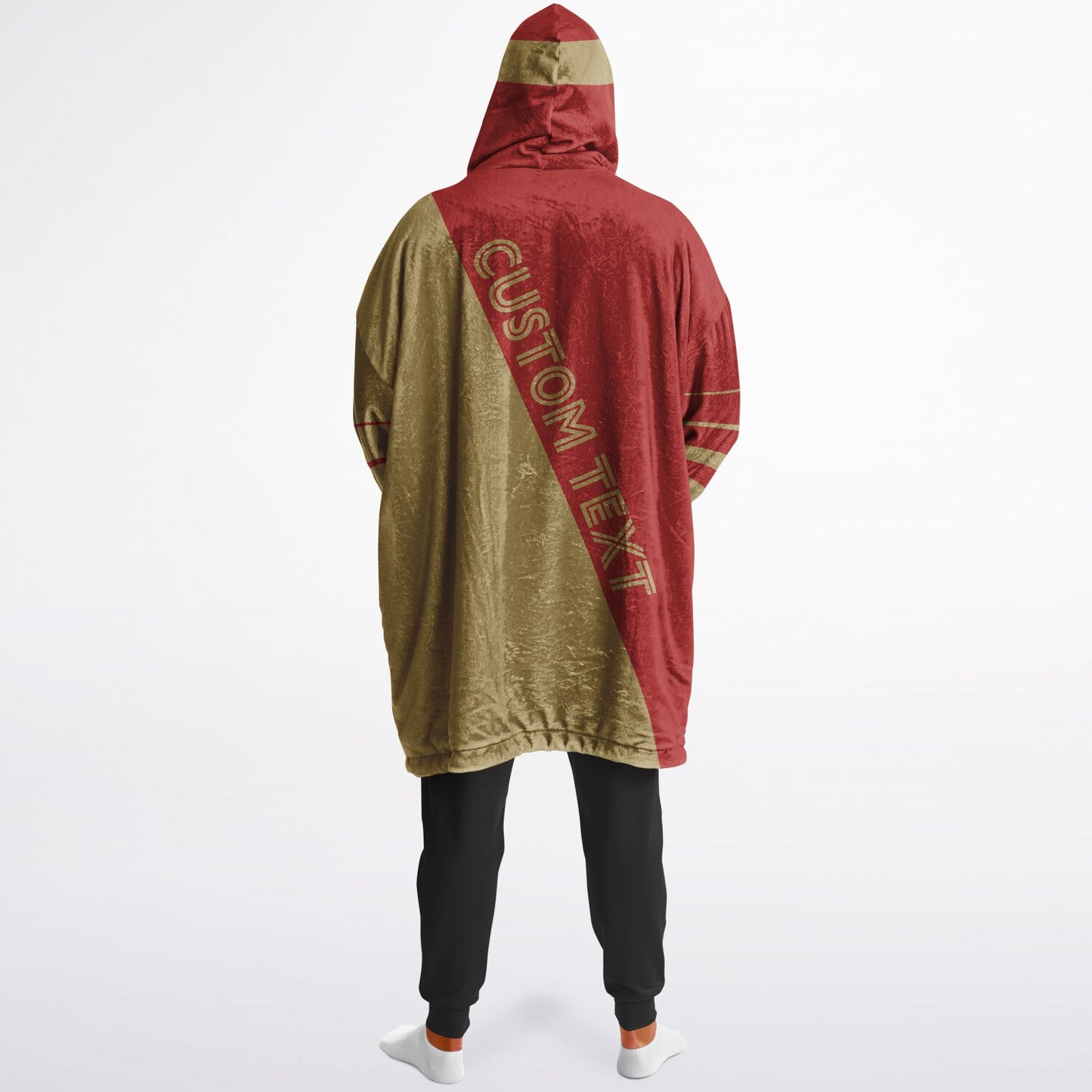 Red/Metallic Gold Everyday Reversible