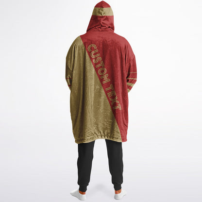 Red/Metallic Gold Everyday Reversible