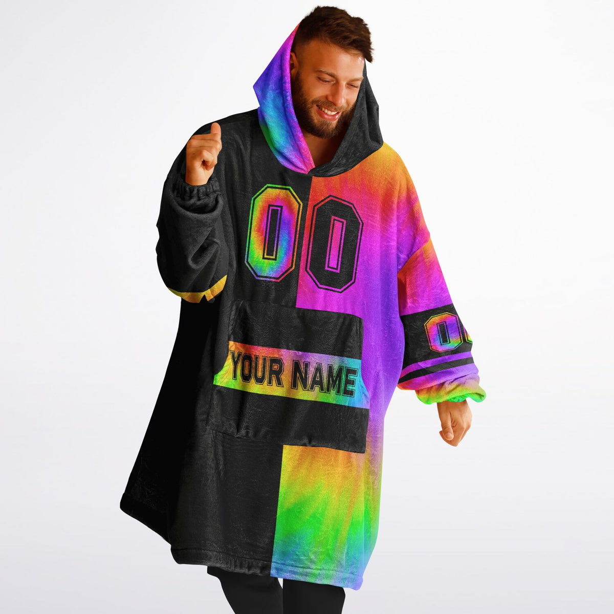Tie Dye & Black Halftime