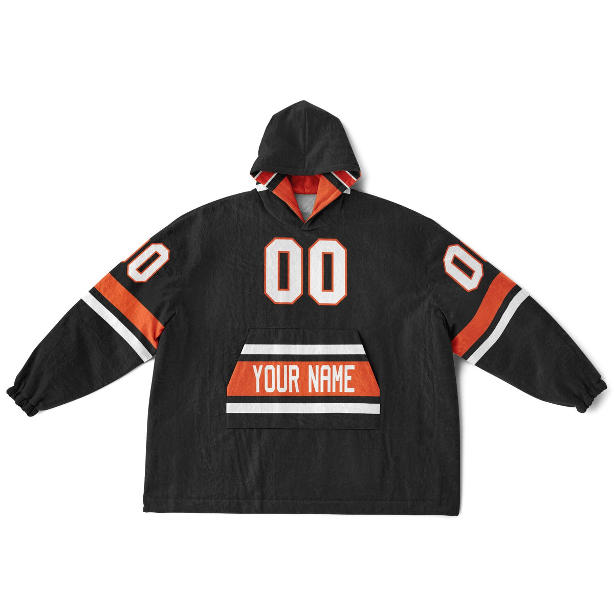 Black/Orange/White Superfan Reversible