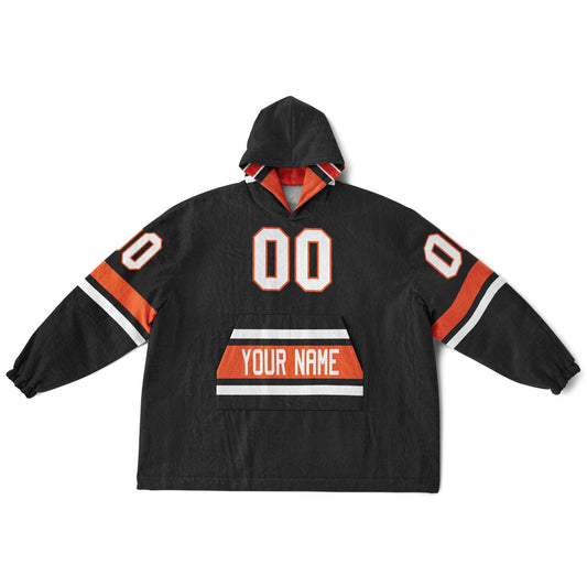 Black/Orange/White Superfan Reversible