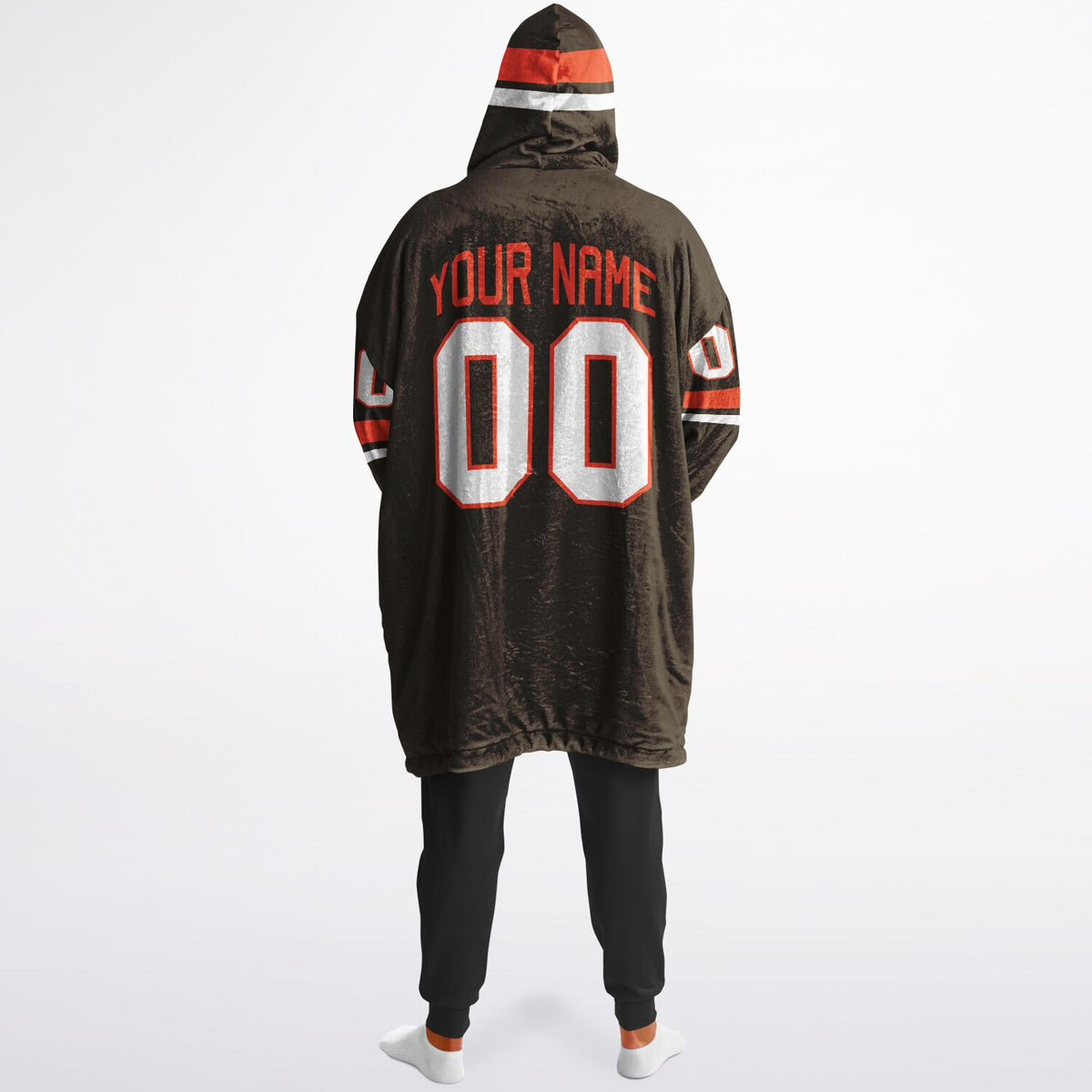 Brown/Orange/White Superfan Reversible