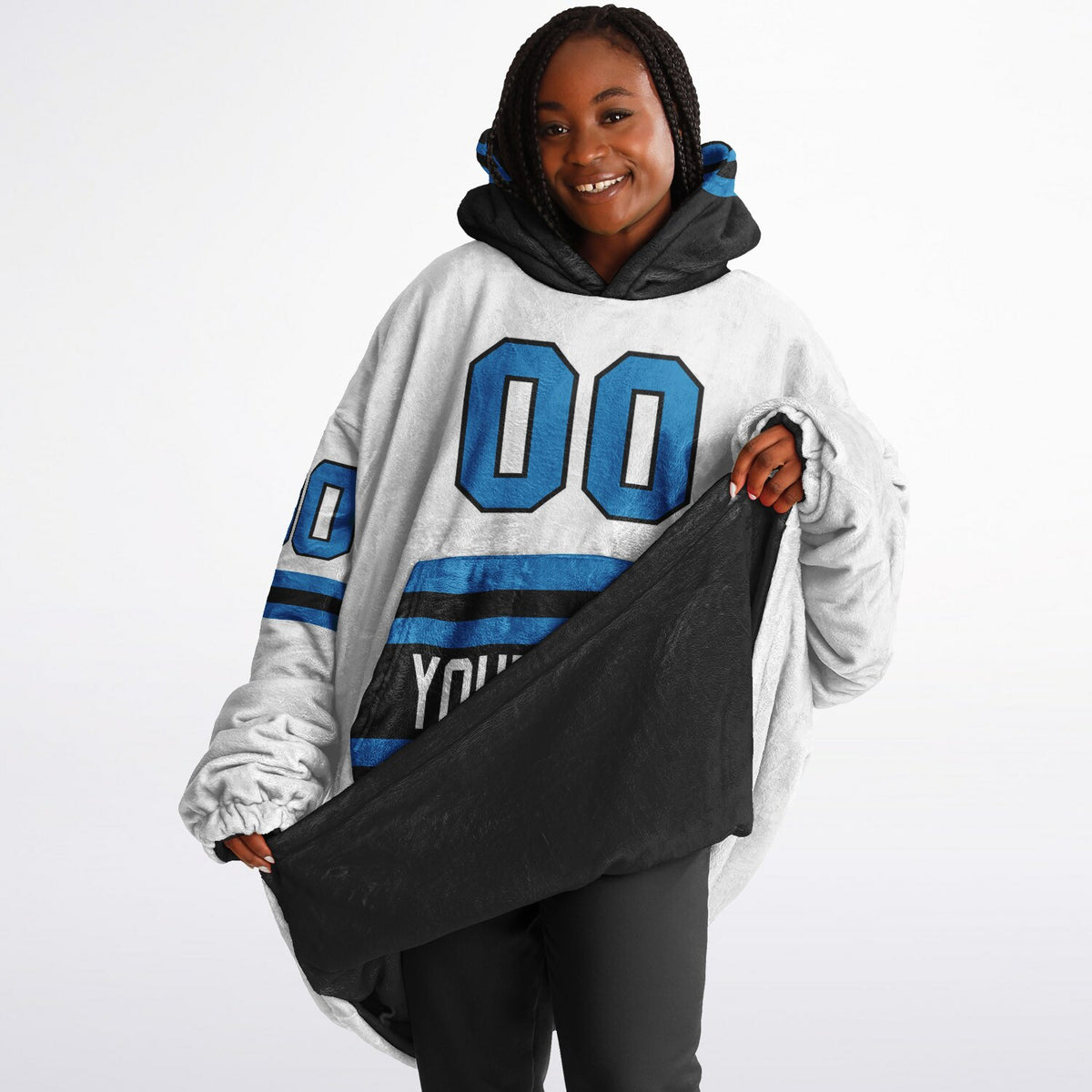 Black/Blue Superfan Reversible