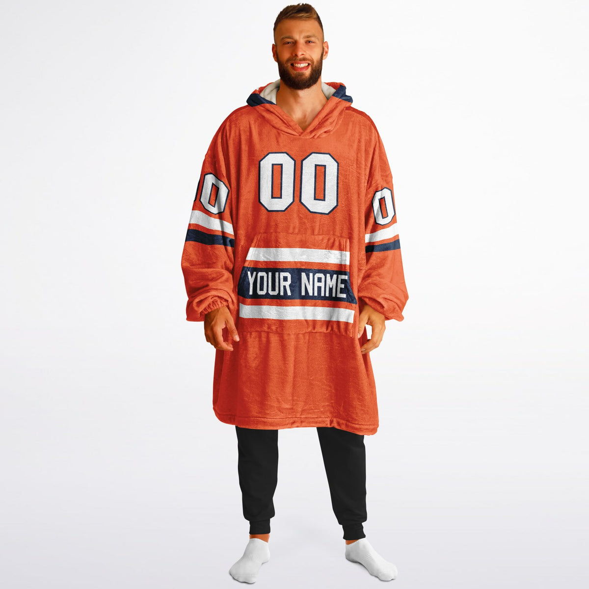 Orange Navy White Classic