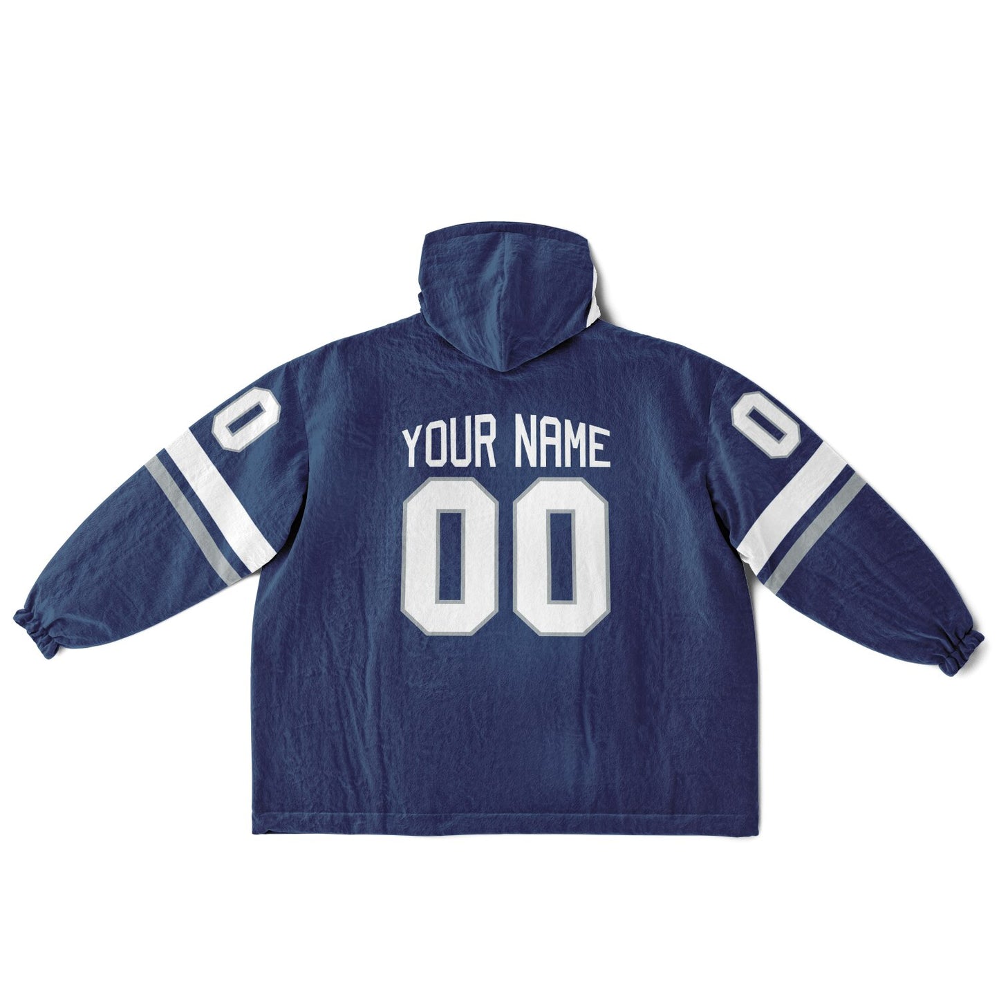 Blue/White/Gray Superfan Reversible