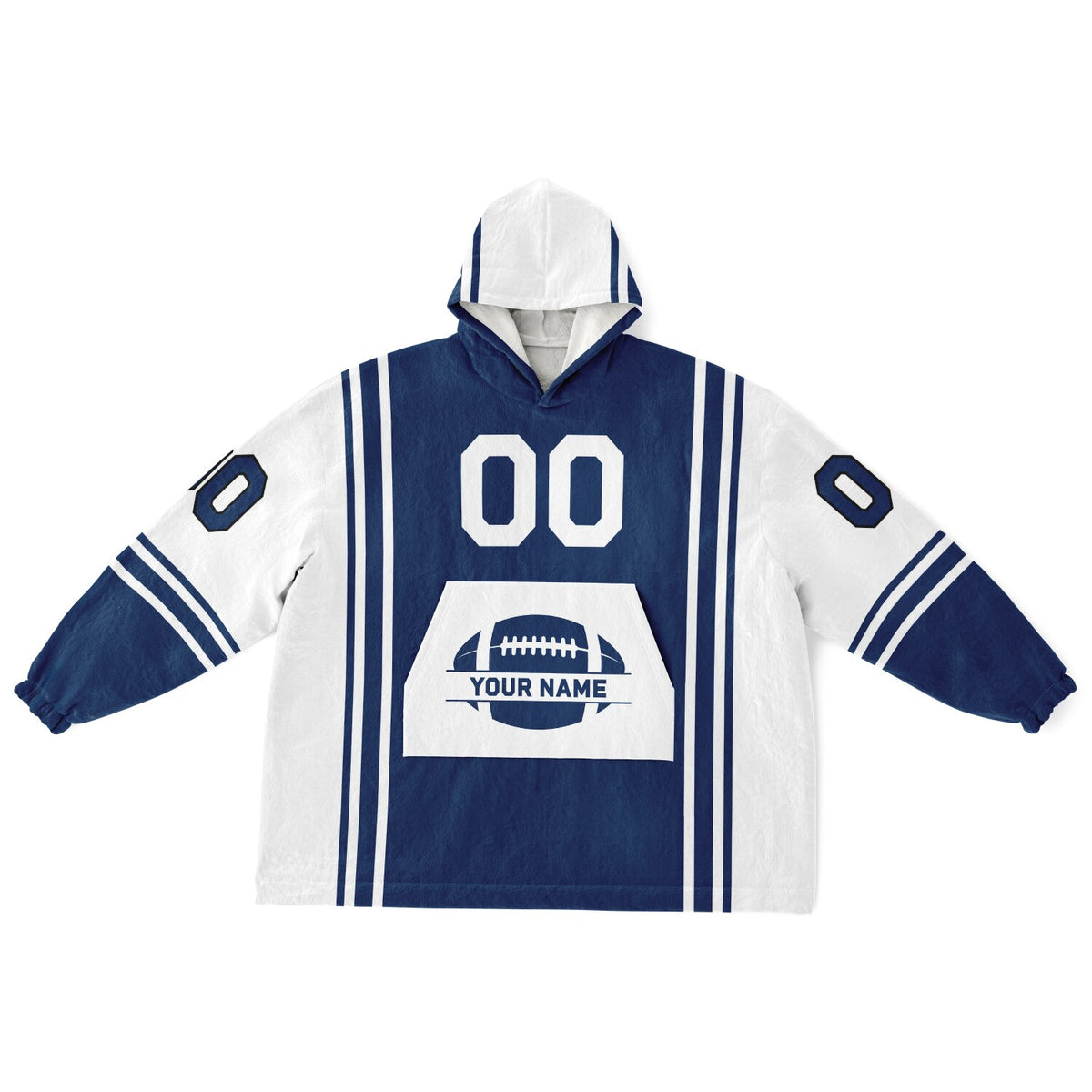 Blue/White Bold