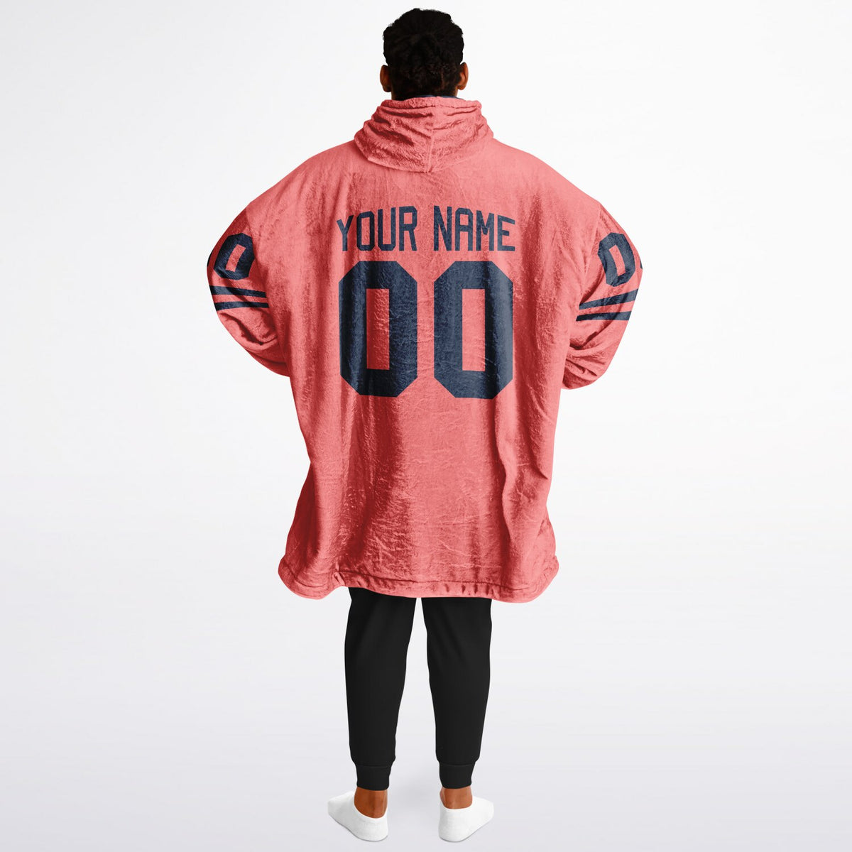 Navy & Electric Coral Superfan Reversible