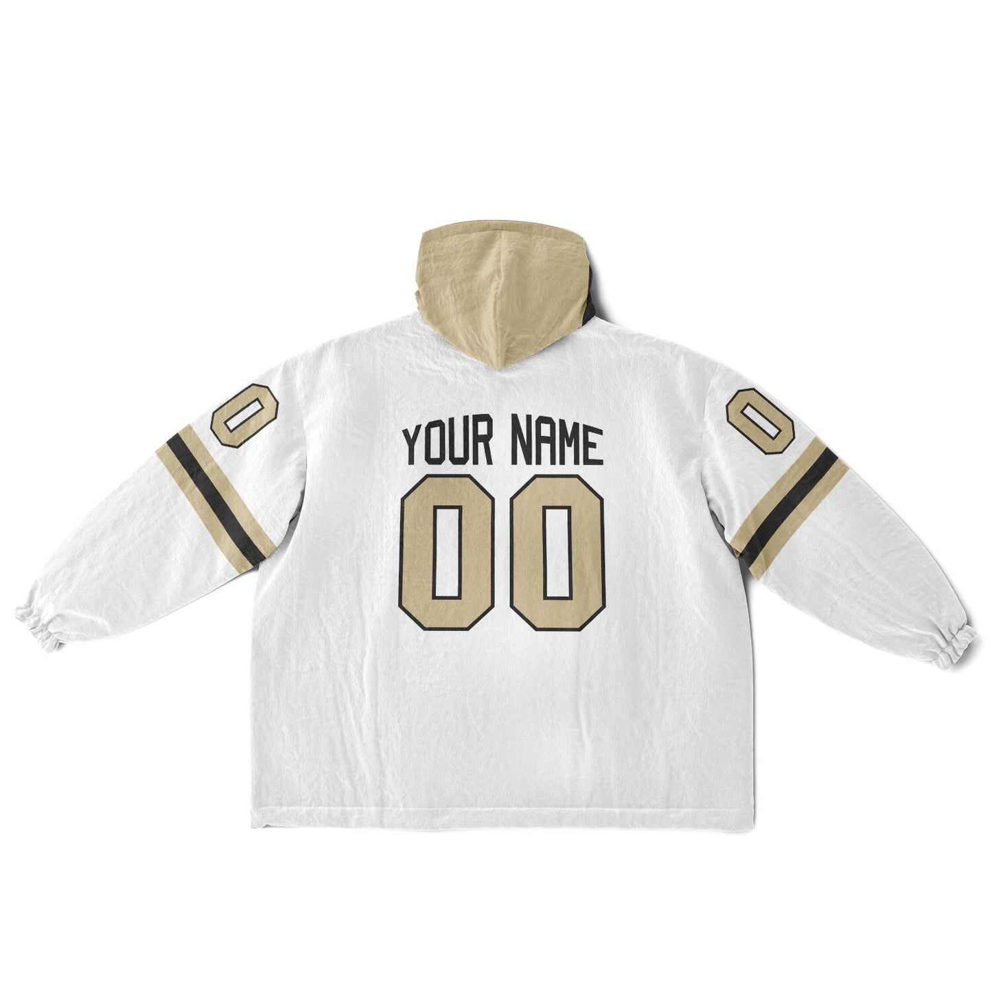 Black/Old Gold Superfan Reversible