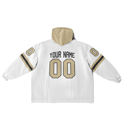 Black/Old Gold Superfan Reversible