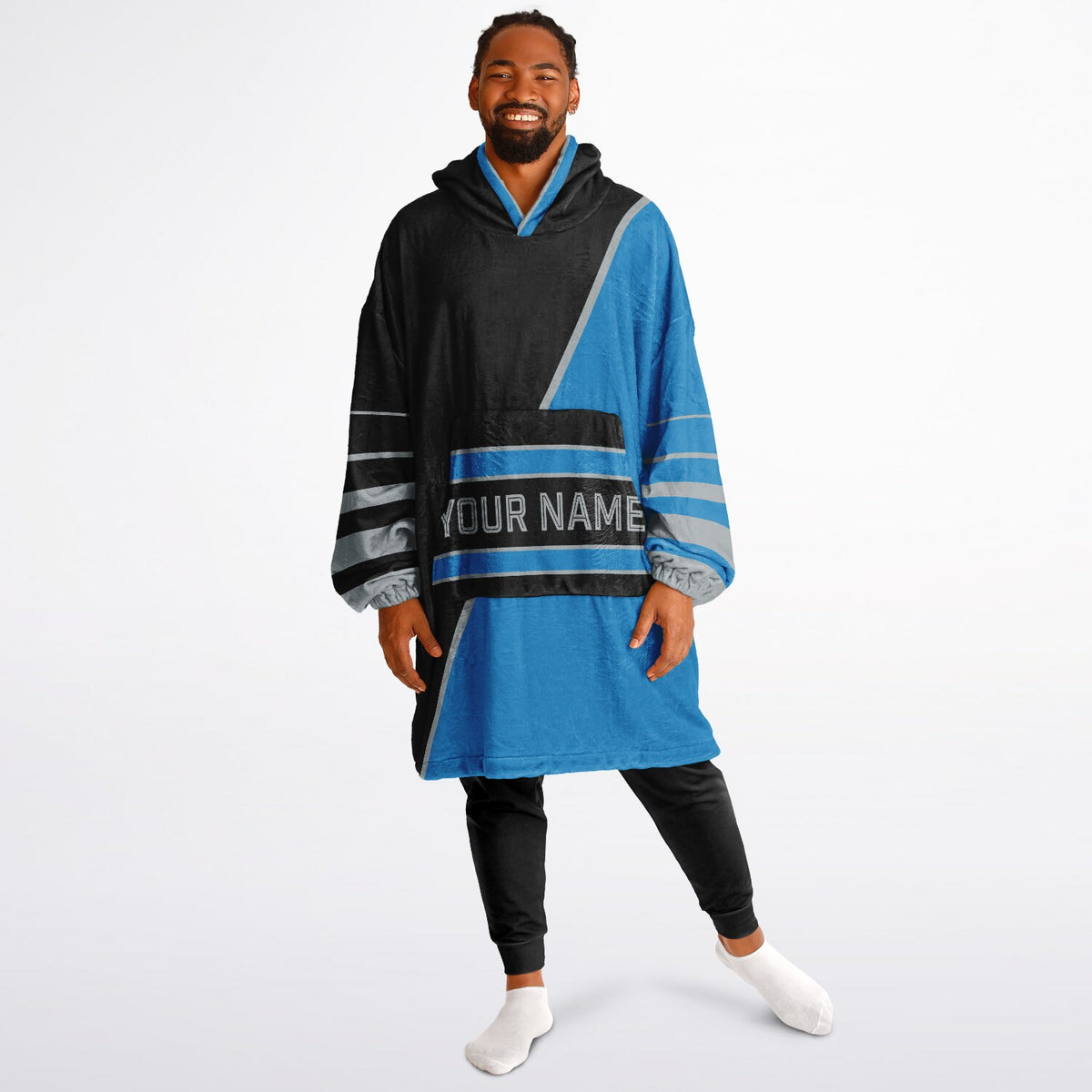 Black Blue Silver Split Decision