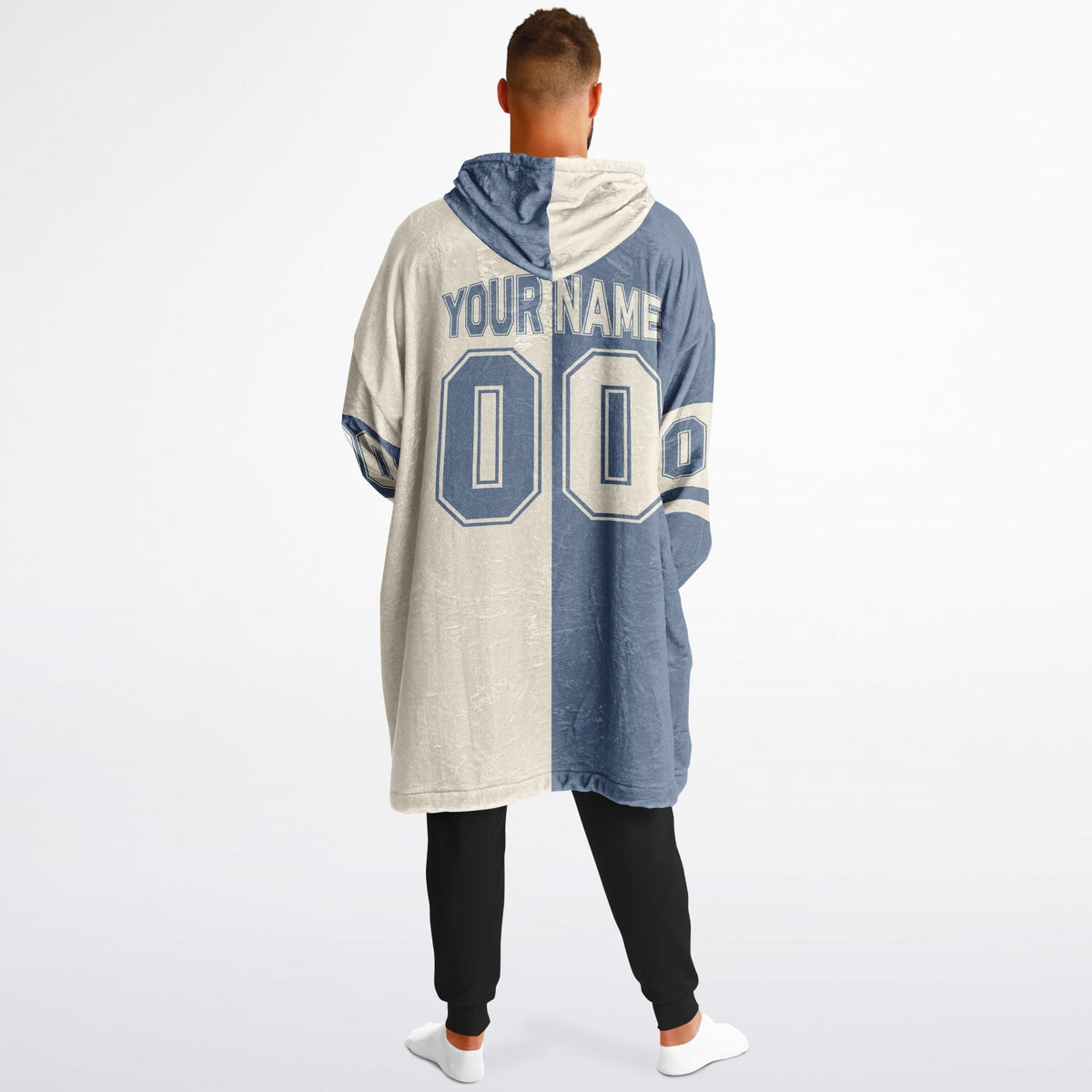 Slate Blue & Cream Halftime