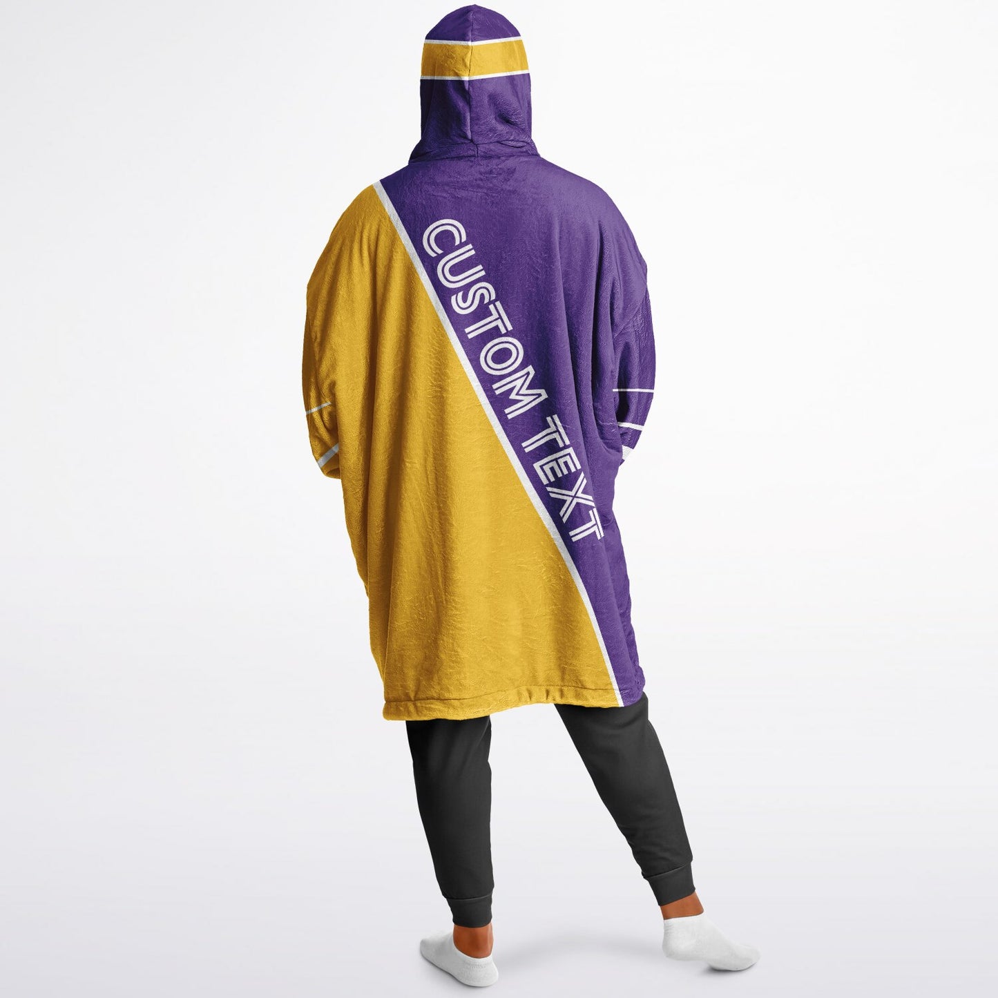 Purple/Gold/White Everyday Reversible