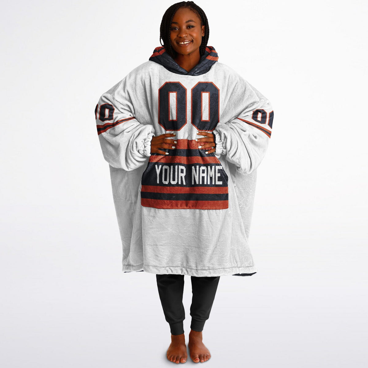 Navy/Orange Superfan Reversible