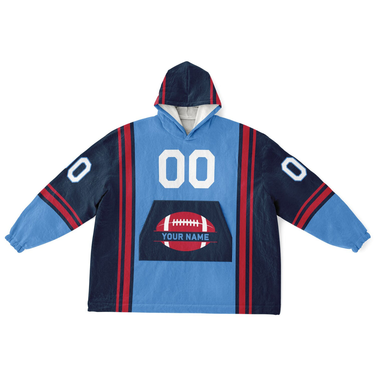 Light Blue/Navy/Red Bold