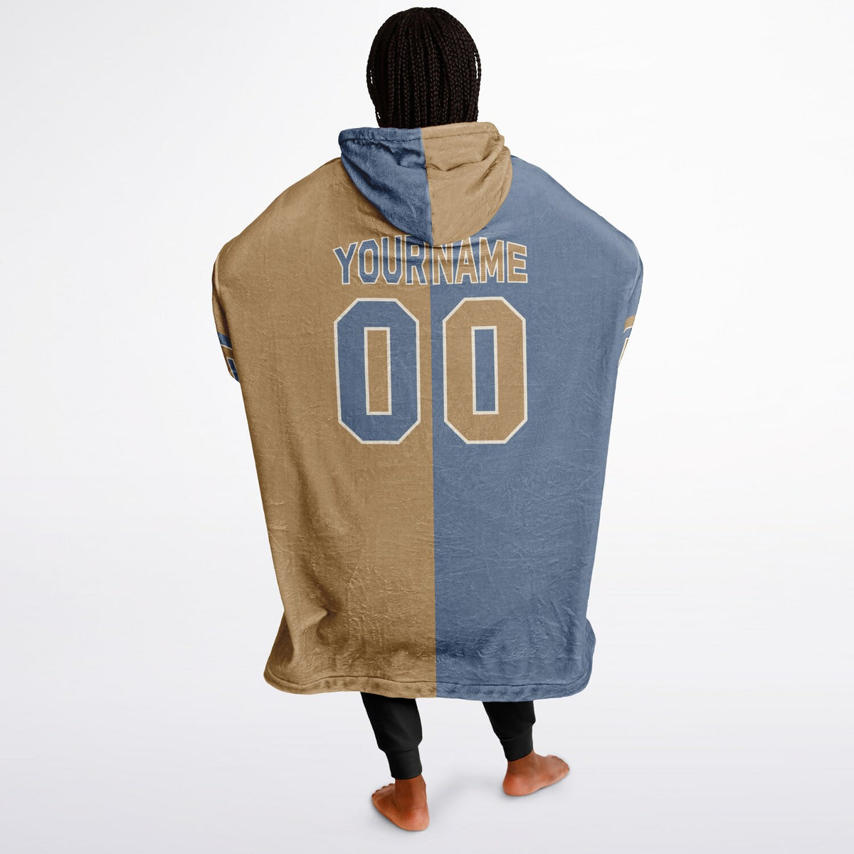 Slate Blue Cream Camel Halftime