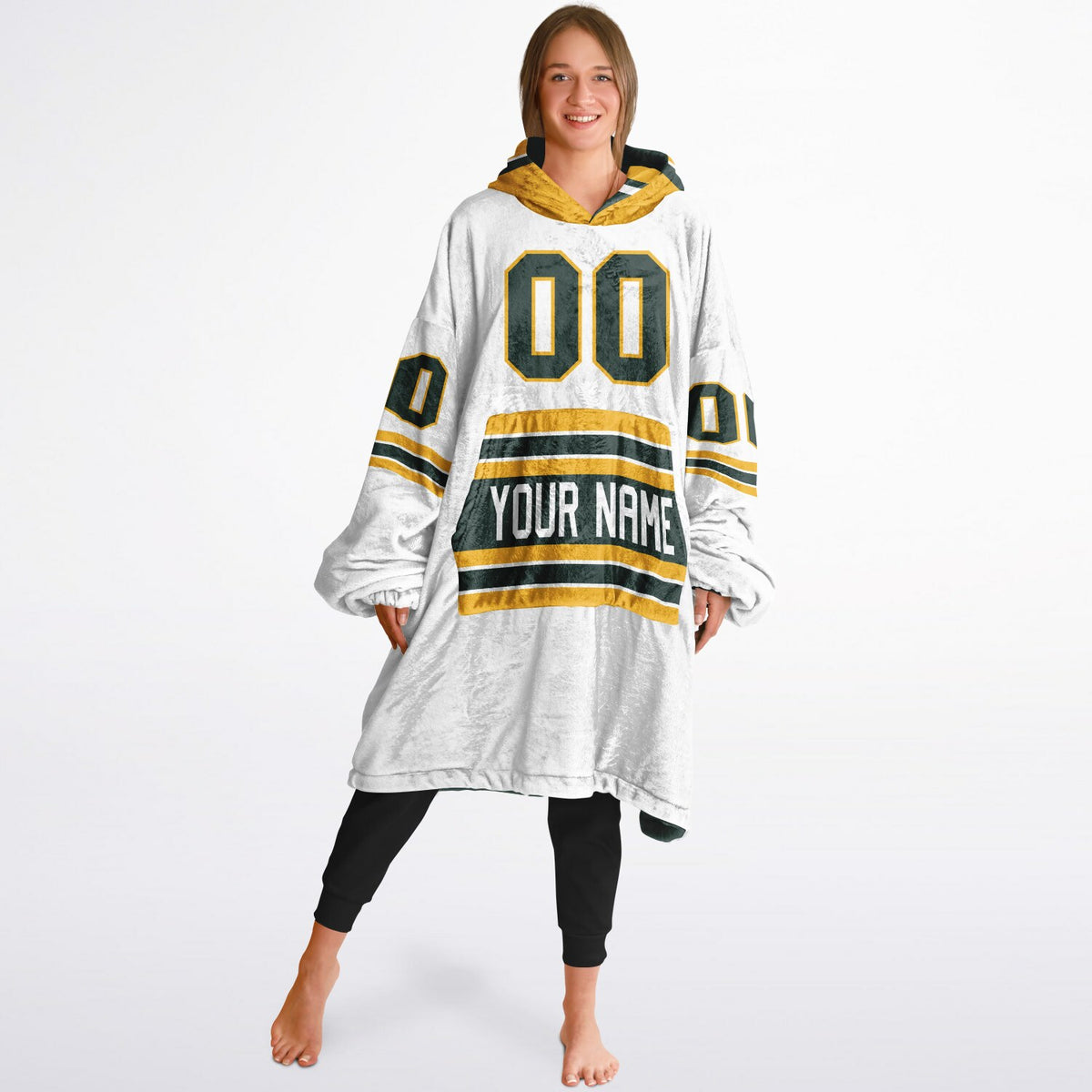 Green/Gold/White Superfan Reversible