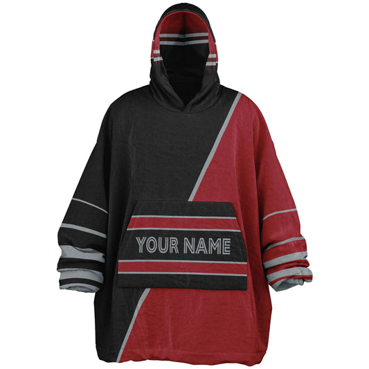 Black/Red/Silver Everyday Reversible