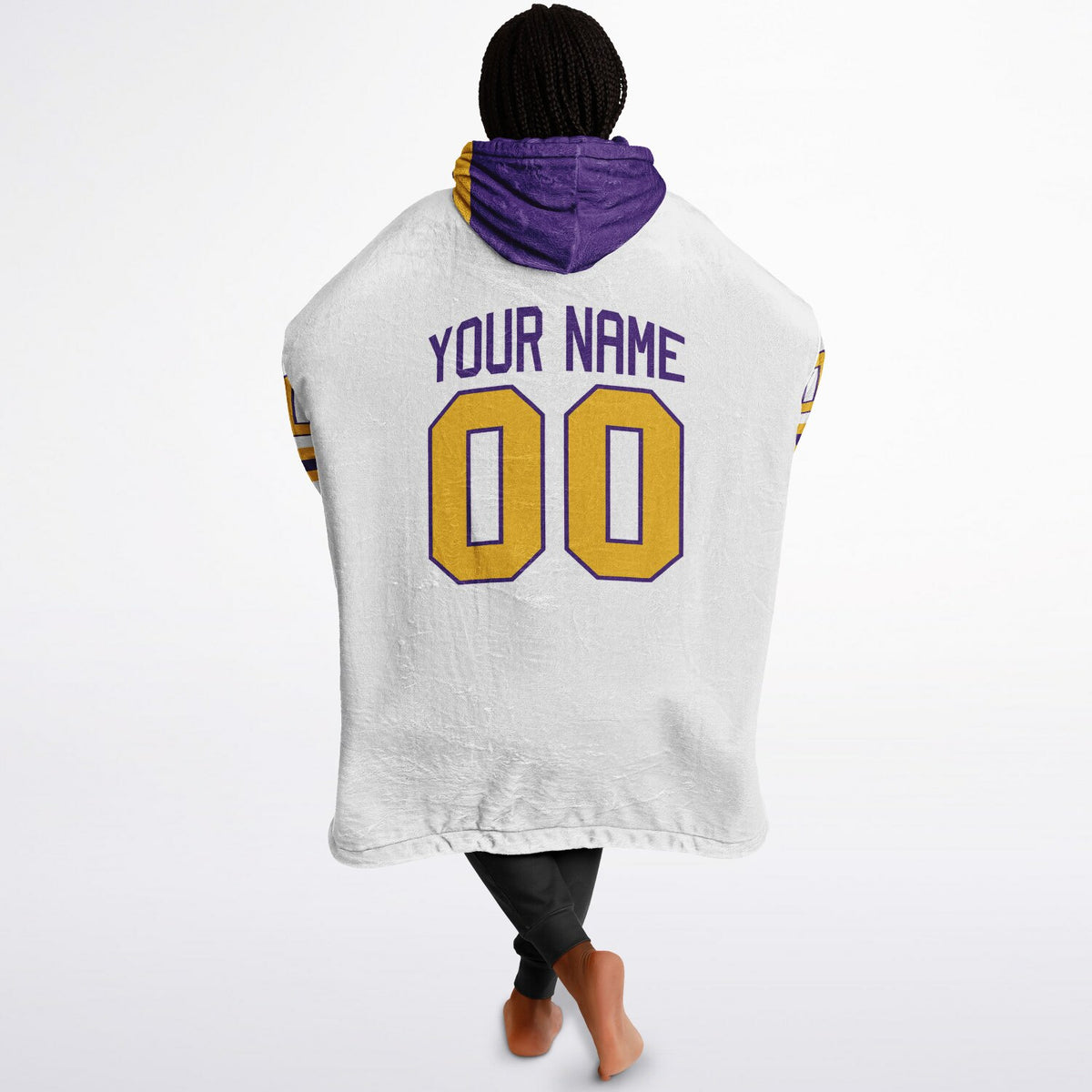 Purple/Gold Superfan Reversible