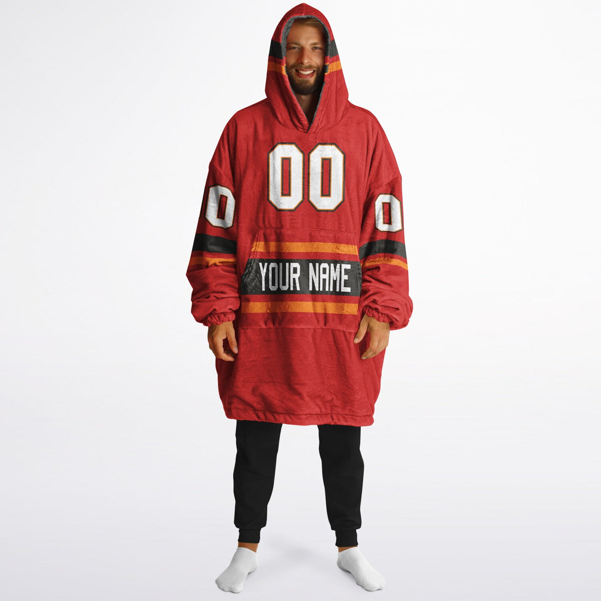 Red/Pewter/Orange Superfan Reversible