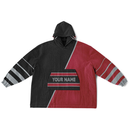 Black/Red/Silver Everyday Reversible