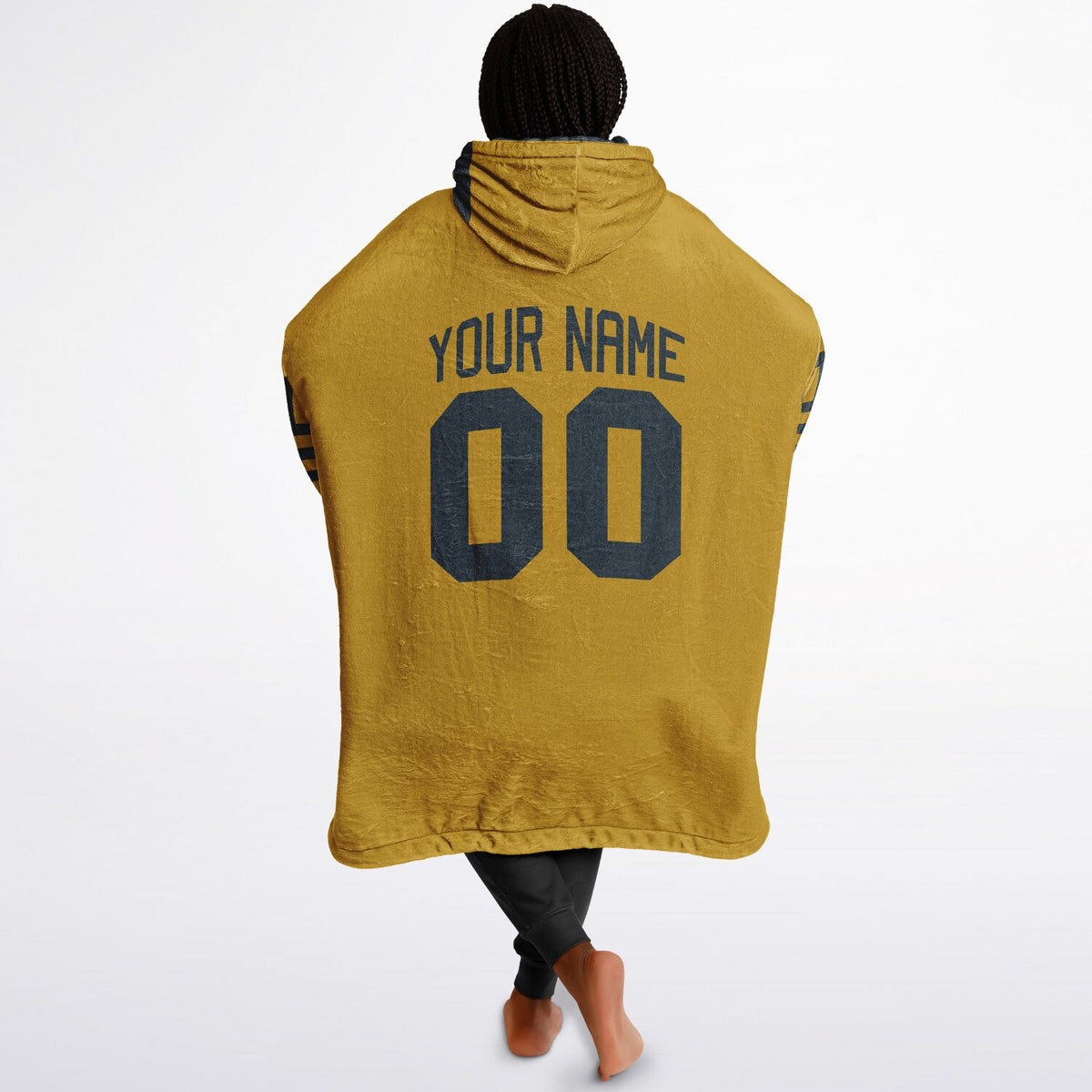 Charcoal & Mustard Superfan Reversible