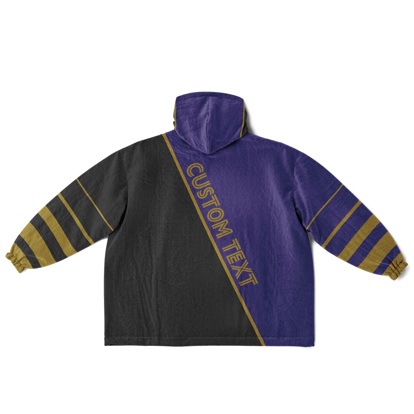Purple/Black/Metallic Gold Everyday Reversible