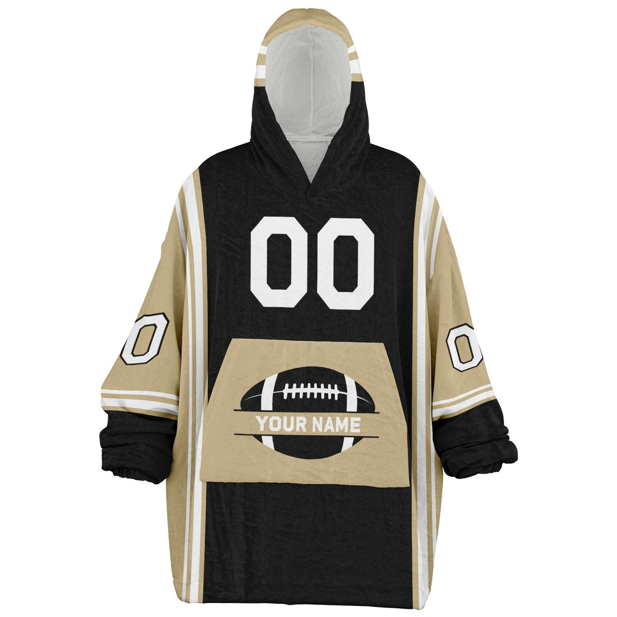 Black/Light Gold/White Bold