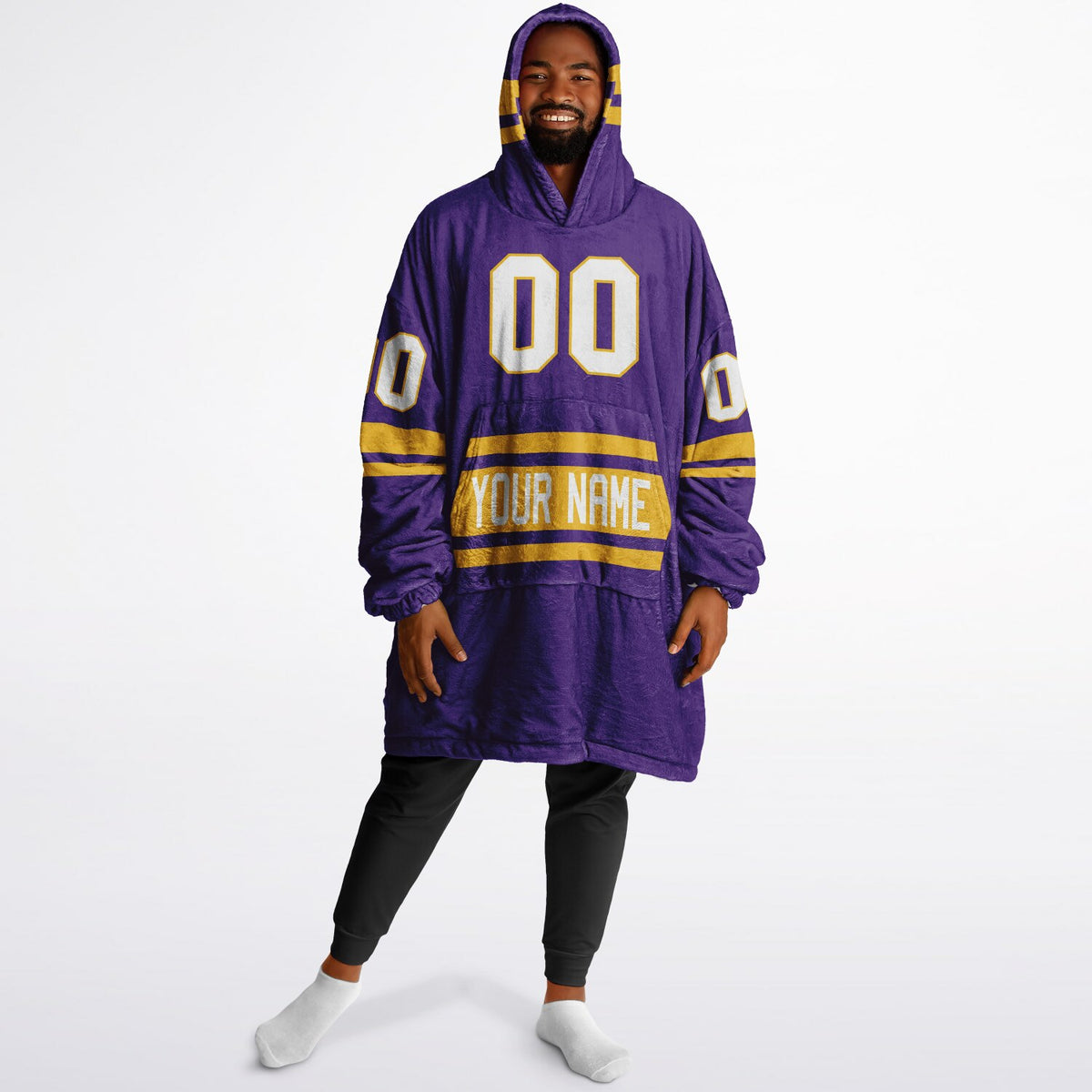 Purple/Gold Superfan Reversible
