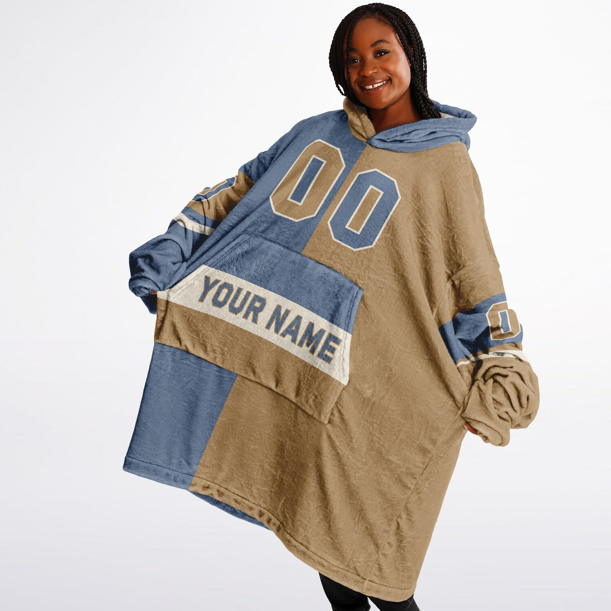 Slate Blue Cream Camel Halftime